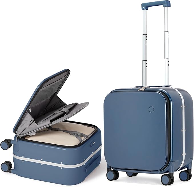 Mixi with Front Opening Laptop Pocket in Sapphire Blue - 18 Inch