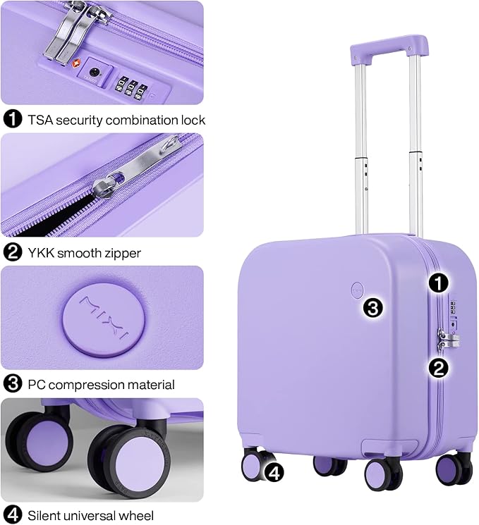 Mixi Puristic in Lilac Purple - 16 Inch