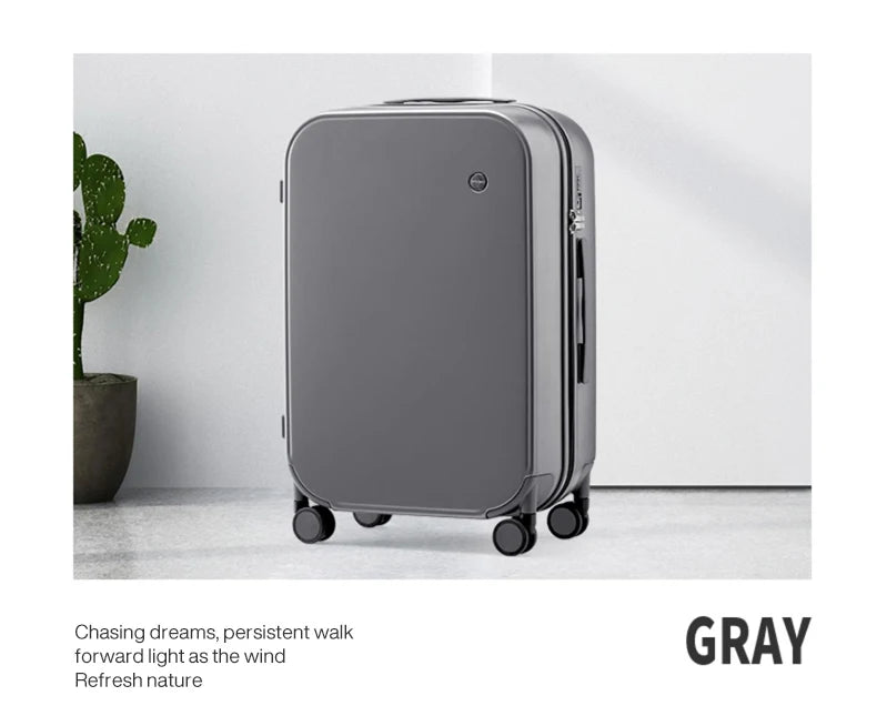 Mixi Design Travel Luggage Carry On in Rock Grey - 20 Inch