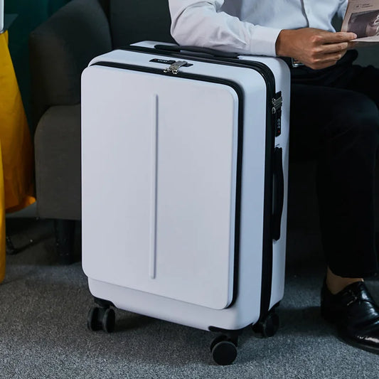 FirstMeet Pro Travel Cabin Bags in White