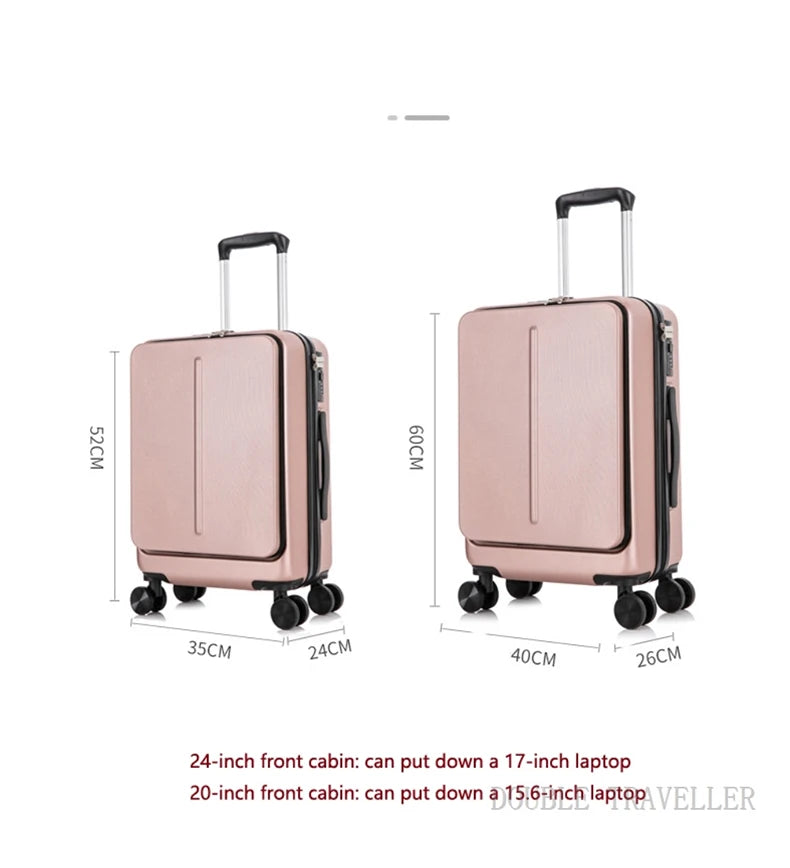 FirstMeet Pro Travel Cabin Bags in White