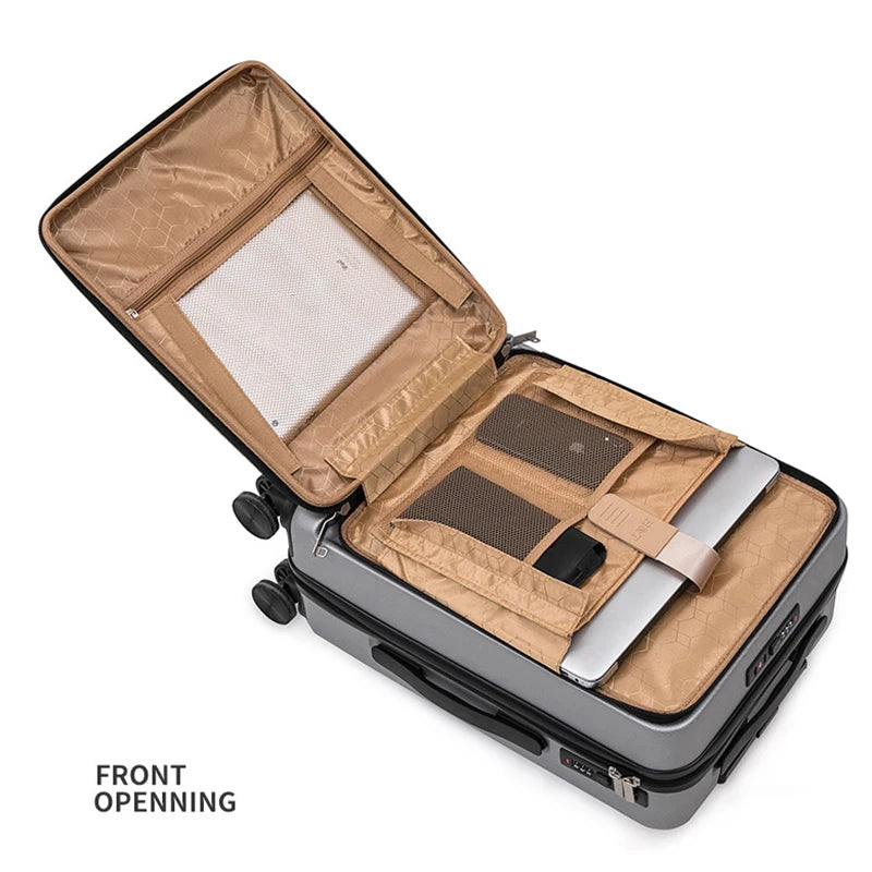 FirstMeet Pro Travel Cabin Bags in White