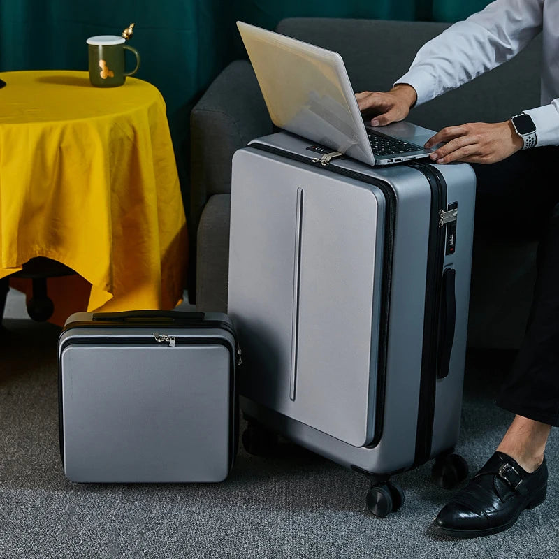 FirstMeet Pro Travel Cabin Bags in White