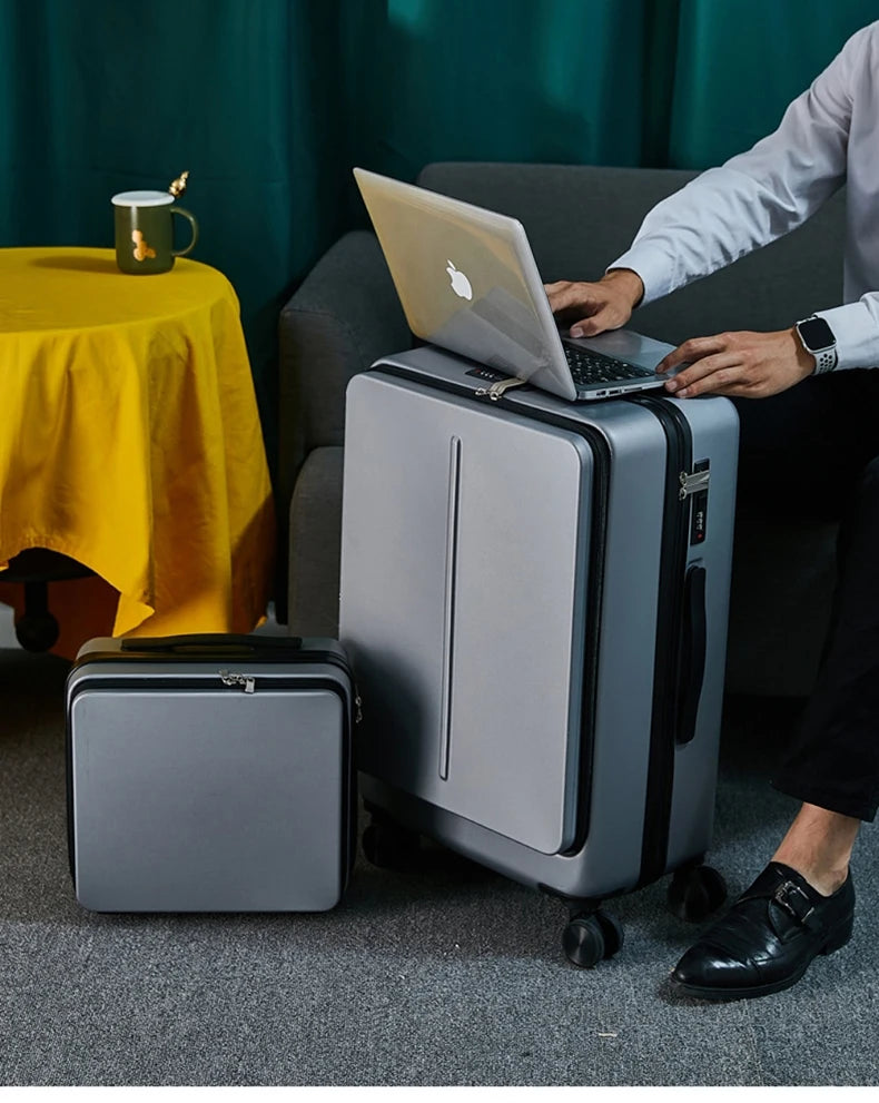 FirstMeet Pro Travel Cabin Bag in Black