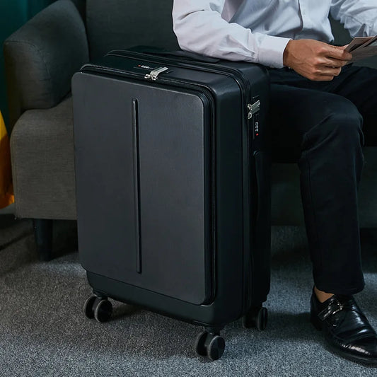 FirstMeet Pro Travel Cabin Bag in Black