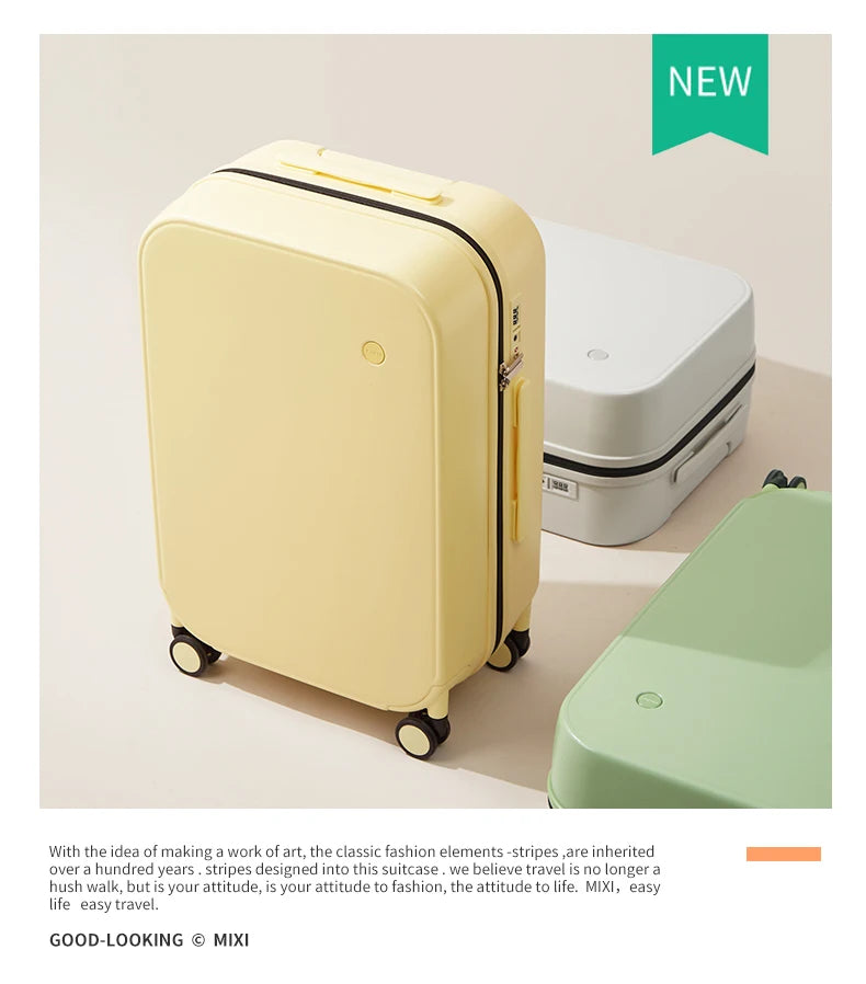 Mixi Puristic Carry On in Lark Yellow - 20 Inch