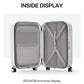 Mixi Design Travel Luggage Carry On in Rock Grey - 20 Inch