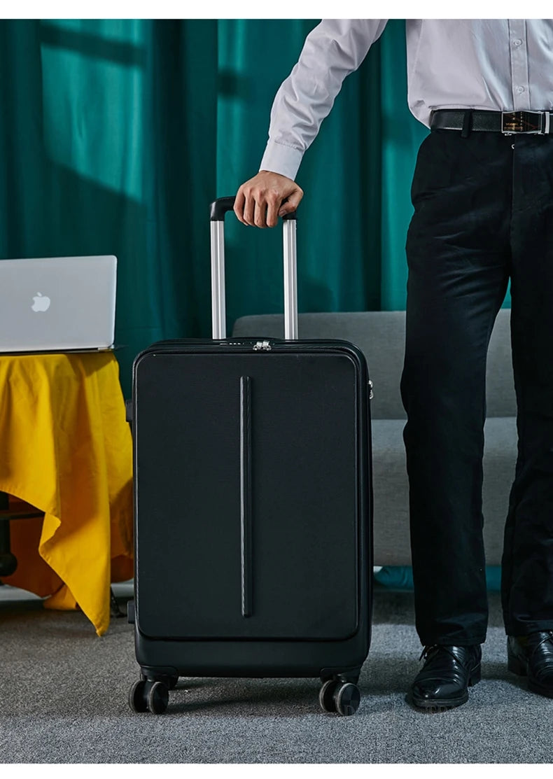 FirstMeet Pro Travel Cabin Bag in Black