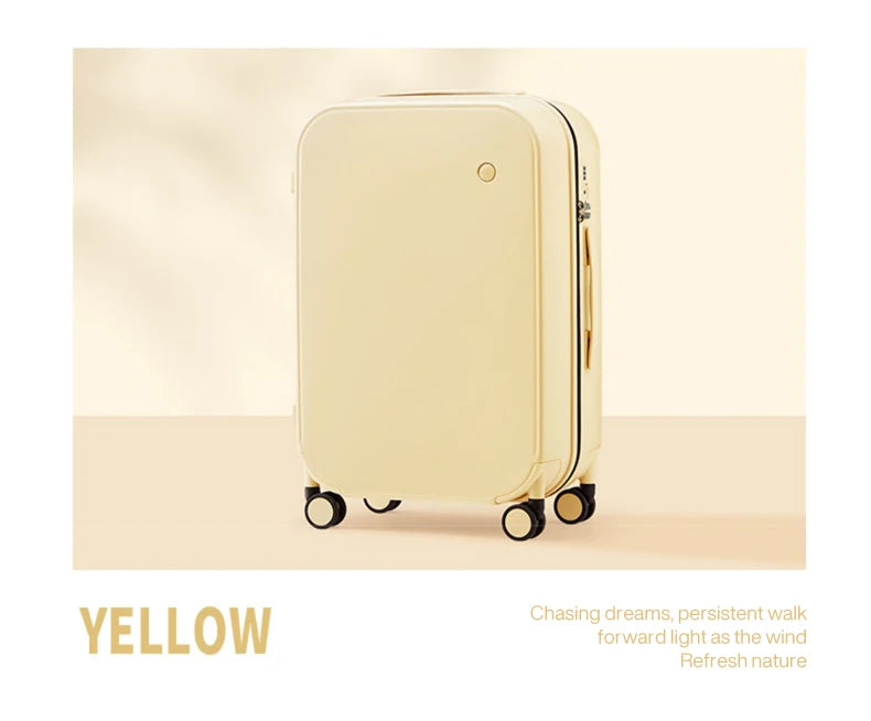 Mixi Puristic Carry On in Lark Yellow - 20 Inch