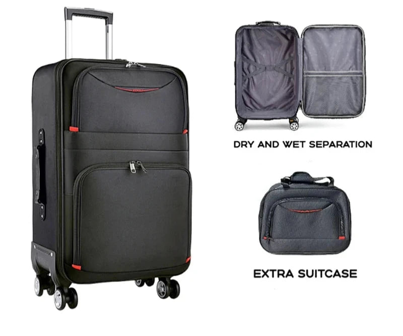 New 2024 Oxford Soft Suitcase Range