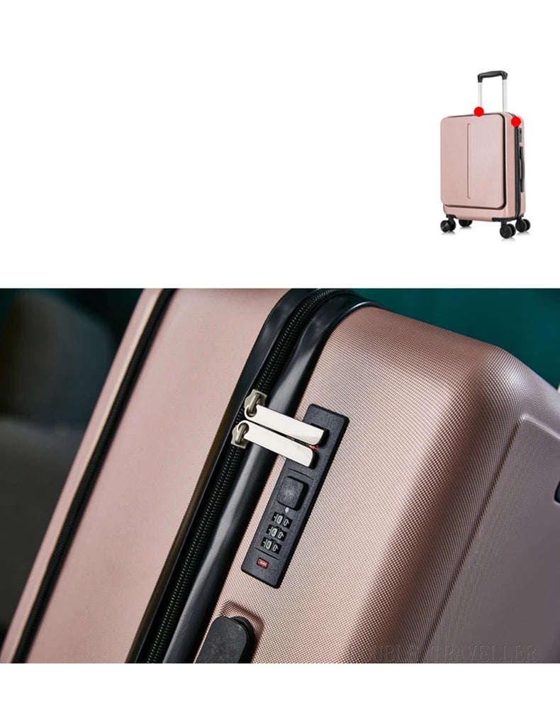 FirstMeet Pro Travel Cabin Bags in White